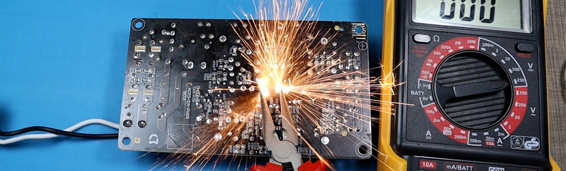 Capacitors are dangerous! - Mi Air Purifier Repair