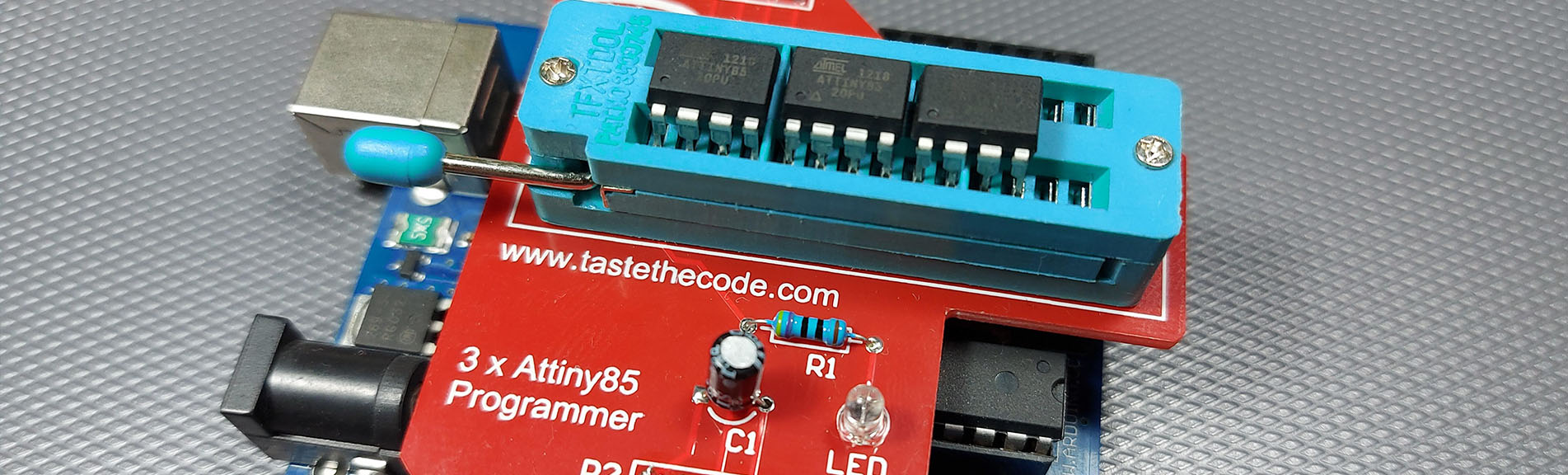 ATtiny Programming Shield for the Arduino Uno