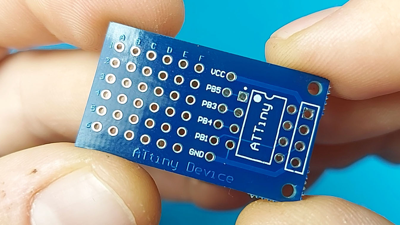 ATtiny Device PCB
